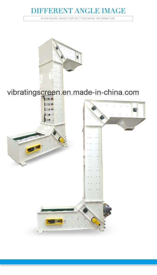 Ce Approved Carbon Steel Z Type Chain Bucket Elevator