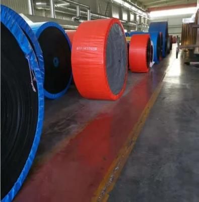 European Standard Bb Conveyor Belts Black Rubber High Tensile Strength for Export