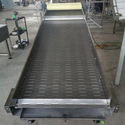 Customized Size Stainless Steel Wire Mesh Belt Conveyor Washing Vegetables