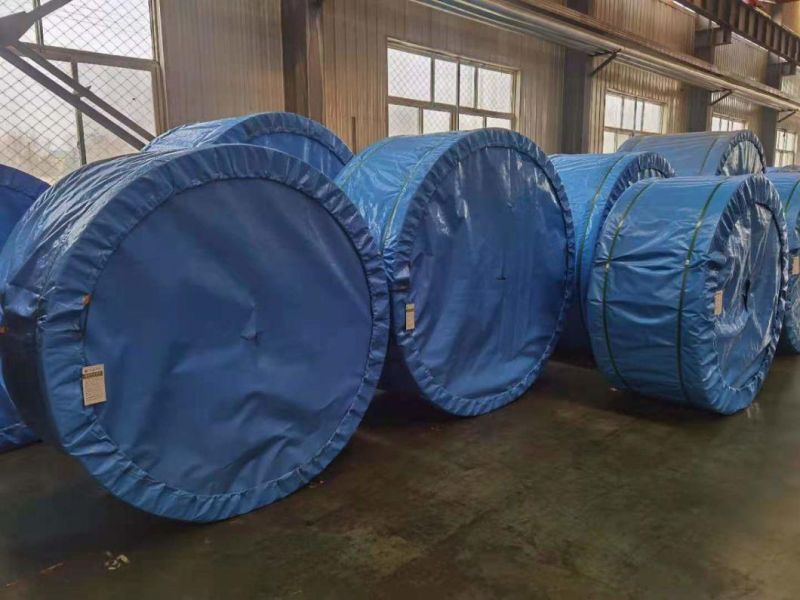 10MPa-24MPa Ep100-Ep400 Fabric Polyester Rubber Conveyor Belt