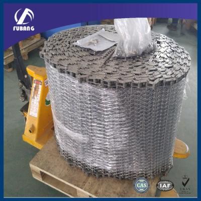Salvage Water Grass Conveyor River Cleaning and Salvage Great Wall Mesh Belt Conveyor U-Shaped Stainless Steel Hoof Chain
