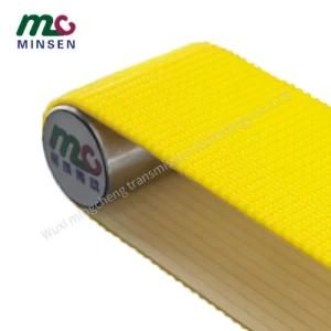 Factory Yellow Grass Grain Industrial Conveyor Belt Logistics Conveyor Belt Wear-Resistant Pipeline Conveyor Belt Customized