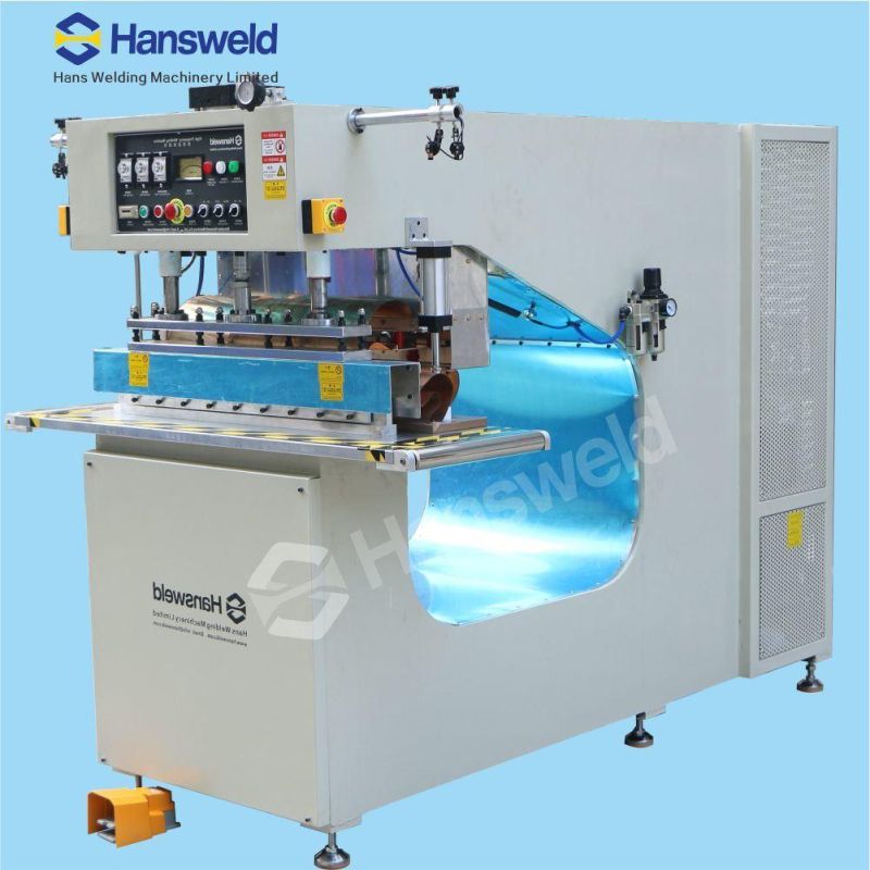 Easy Operation Automatic Movable Continuously Seam Sealing Type High Frequency Welding Machine for PVC Stretched Tents Canvas Welding Machine