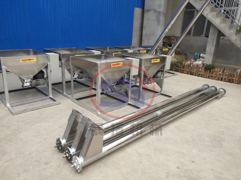 Best Price Heat/Fire Resistant Stainless Steel Spiral Screw Cereal Grain Conveyor