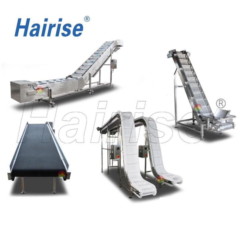 Hairise Food Grade Inclined Modular Belt Conveyor