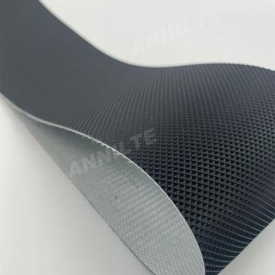 Annilte Factory Wholesale Black Diamond Golf Sander PVC Treadmill Running Belt with Finger Joint