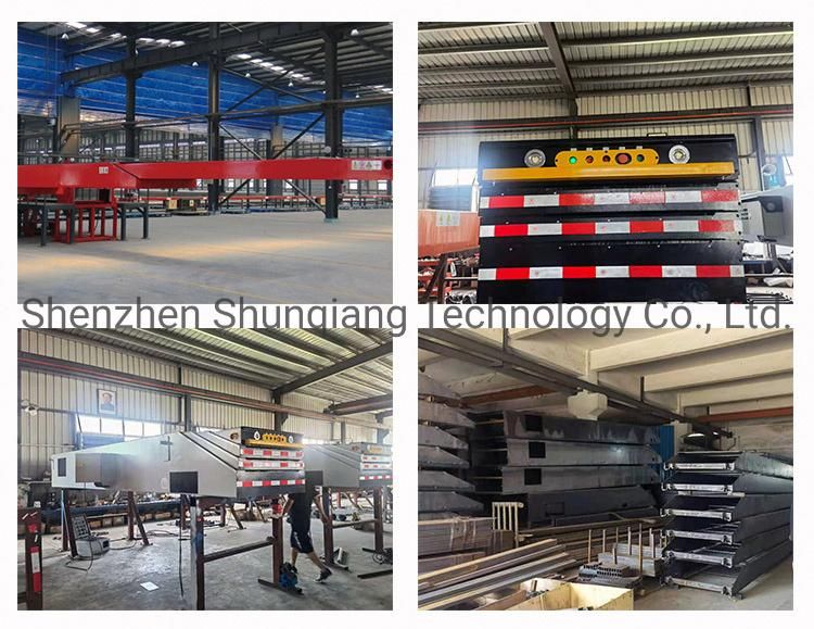 3 Sections Telescopic PVC Belt Conveyor System