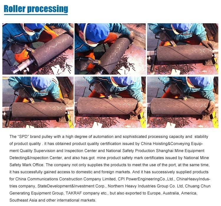 SPD Long-Life Conveyor Steel Carrier Roller for Material Handling Equipment
