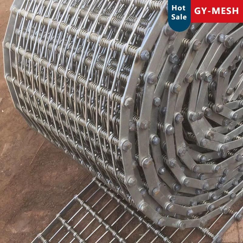 Stainless Steel Conveyor Belt Mesh / Stainless Steel Woven Mesh/ Metal Conveyor Belt Wire Mesh Manufacturer