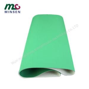 Factory PVC Conveyor Belt, Green Durable Rubber and Plastic Conveyor Belt Conveyor Belt with