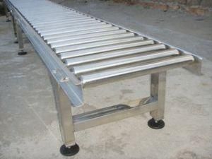 Detall Hot Selling Automatic Roller Table Conveyor with Motor