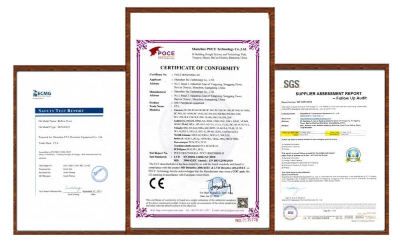 SMT PCB Inspection Conveyor with Ce