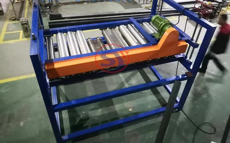 Hardware&Metals Parts Assembly Turning Motorized Roller Conveyor