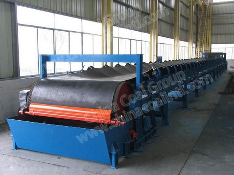 Industrial Use for Mining Coal Td75 Rubber Belt Conveying Bulk Material Handling System Conveyors