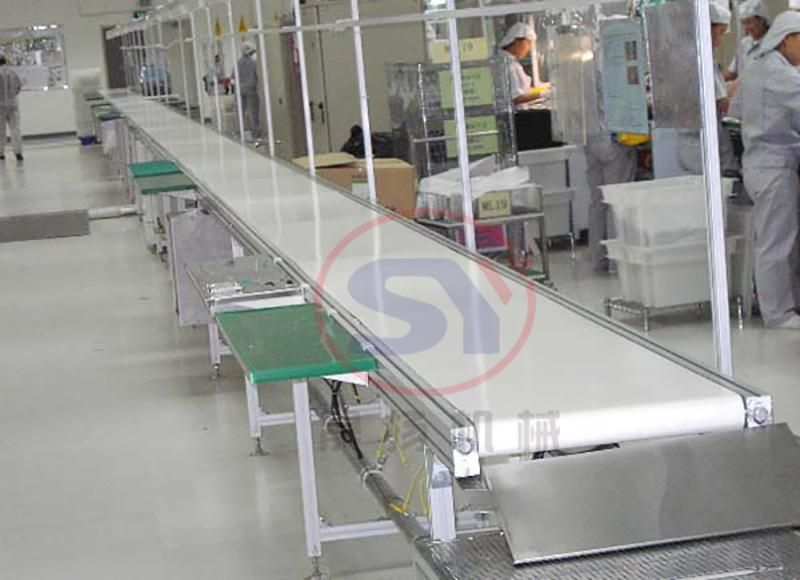 Mobile Food Processing Sorting Packaging Conveyor for Dairy and Bakery Industry