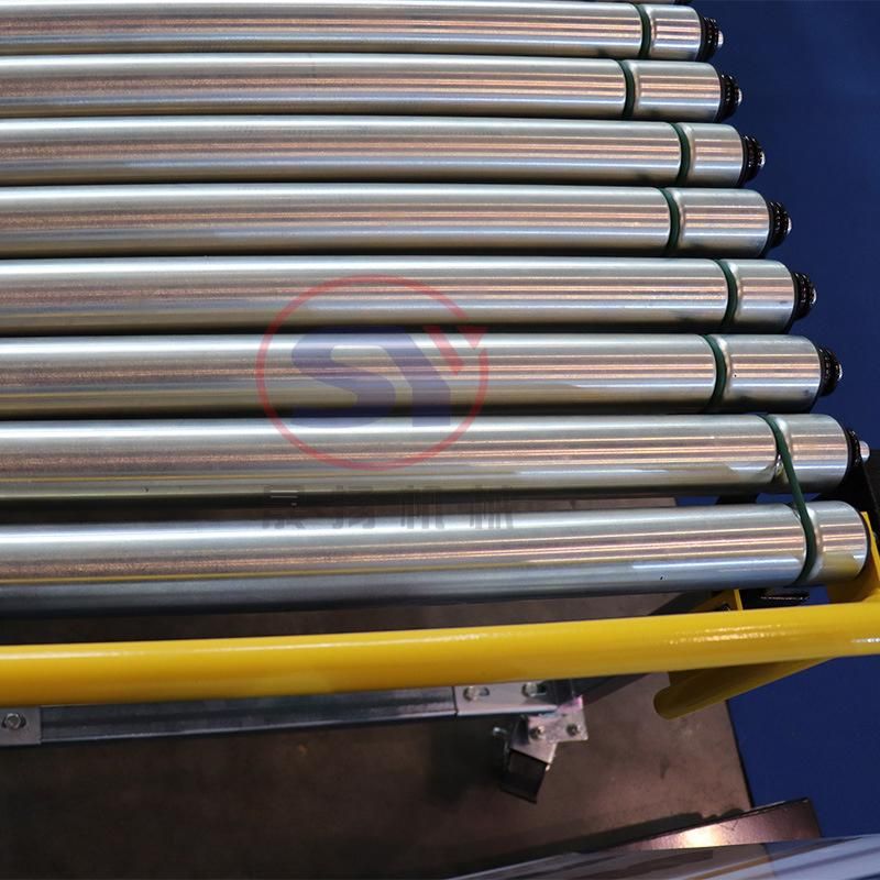 Industrial Stainless Steel Turn Roller Table Conveyor for Pallets Transmission