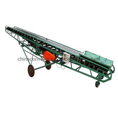 JIS/DIN/Cema Standard Gravity Belt Conveyor for Grain Transport
