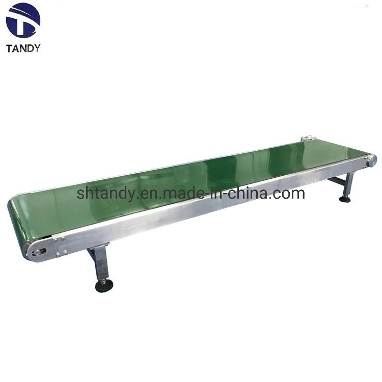 Vegetable/ Fruit/ Meat Transportation Flexible Belt Conveyor