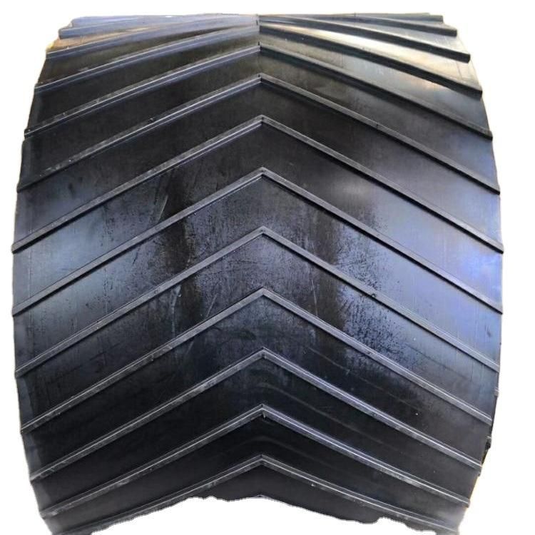 China Factory Chevron Rubber Conveyor Belt