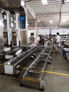 Carbon Steel Multi-Outlet Z Type Conveyor for Packing System
