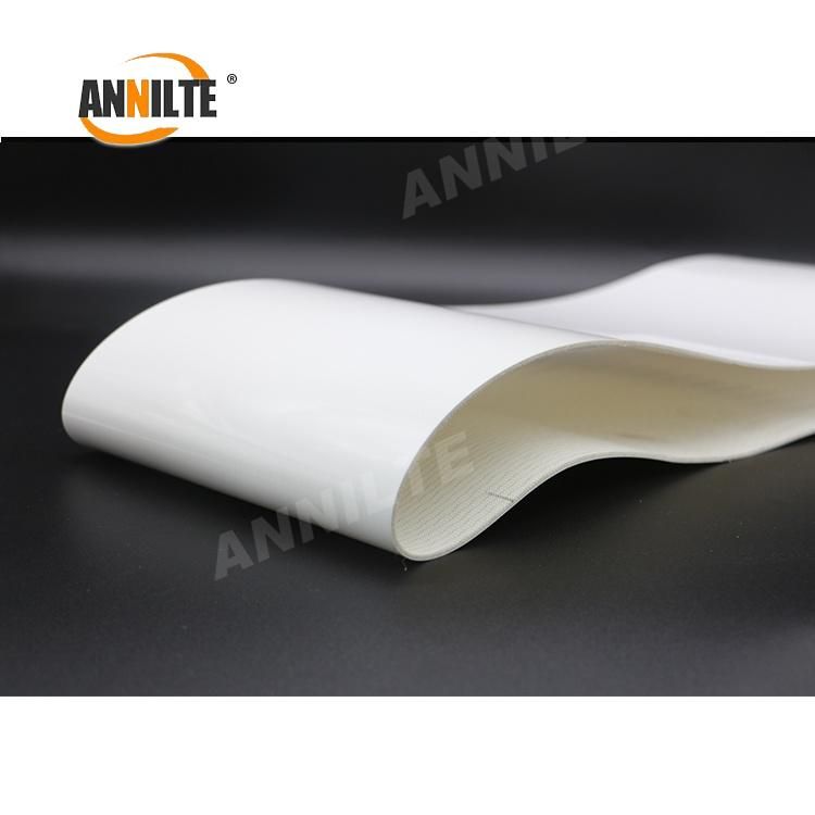 Annilte Factory 3.0mm PU Conveyor Belt Used for Bulk Transportation in The Food Sector