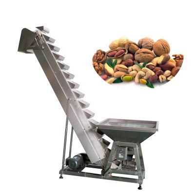 Food Inclined Type Bucket Conveyor for Packing Machine