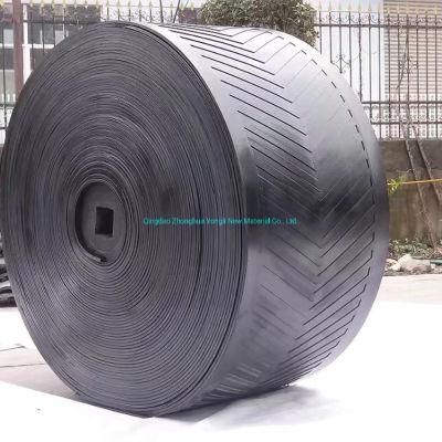 High Abrasion Fire Resistant Chevron Conveyor Belt for Mining Industry