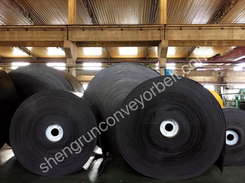 Oil Resistant Abrasion Resistant 20MPa Rubber Conveyor Belting Fabric Conveyor Belt