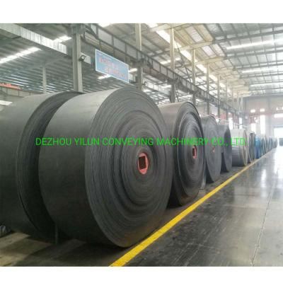 China Manufacturers Best Quality Industrial Black Rubber Conveyor Belt for Cement Plant