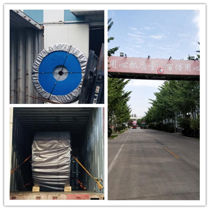 Heat Resistant Ep 200 Rubber Conveyor Belting with ISO Standard