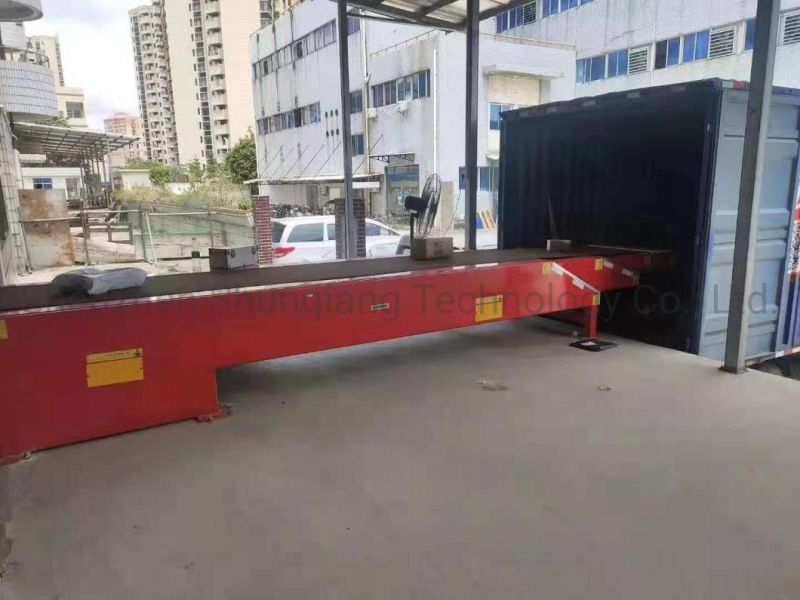 Retractable Telescopic Belt Unloading Conveyor