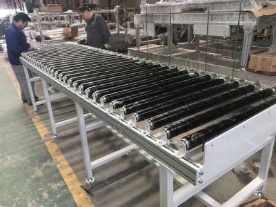 Straight Gravity Roller Conveyor for Transport Materials