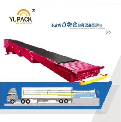 Truck Loading and Unloading Telescopic Belt Conveyor