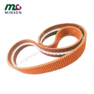 Factory Manufacturers Orange Wear-Resistant, Anti-Slip Guide Bar, Anti-Deviation Rubber Grass Grain Conveyor Belt