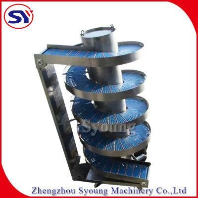 Multiple Entry Spiral Conveyor for Multi-Tier