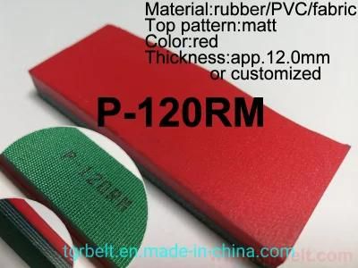 Rubber Top Coating PVC Belt for Cross Cutting Machine