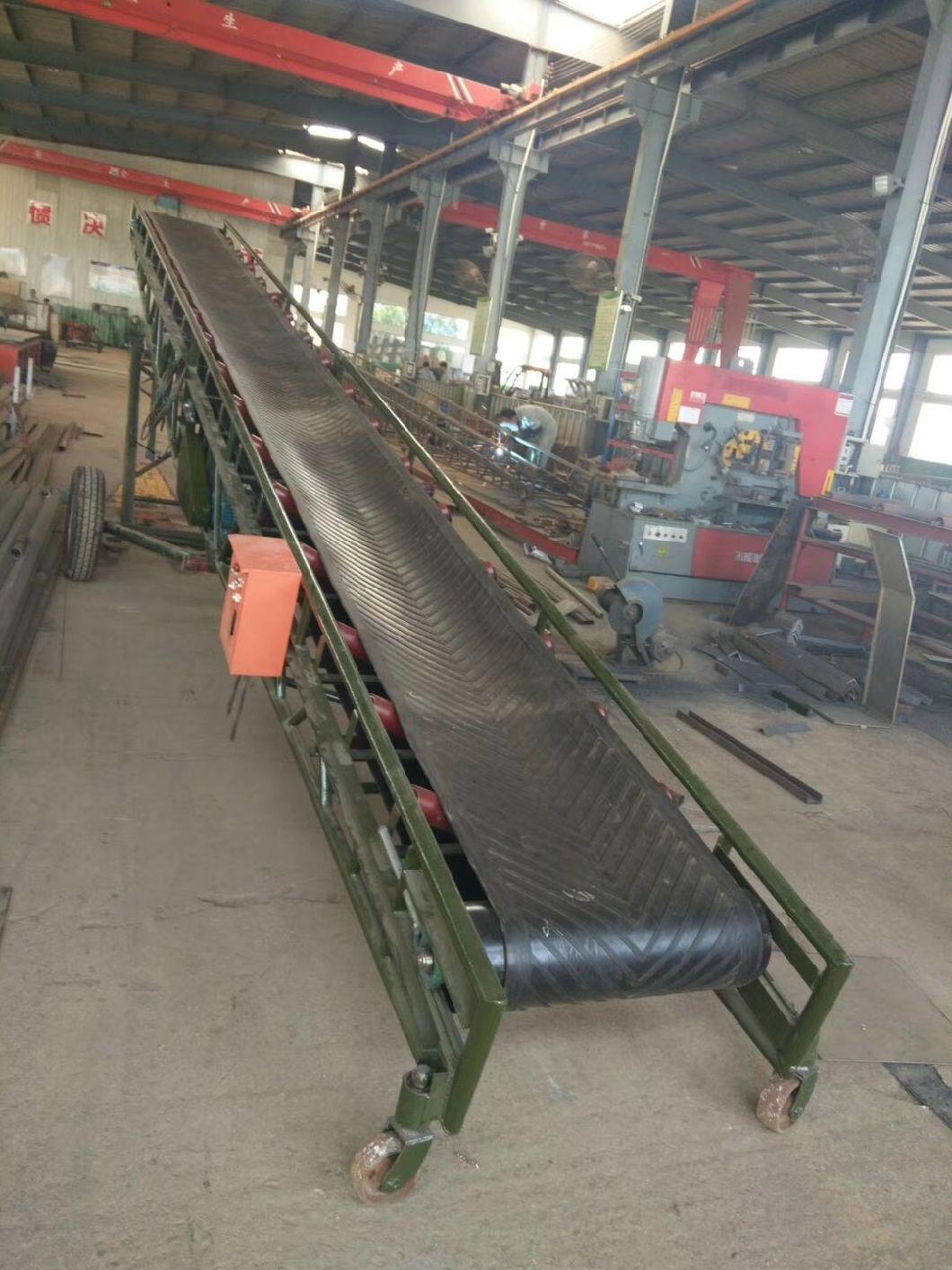High Quality Portable Belt Conveyor for Bulk Rice Paddy Grain Conveying