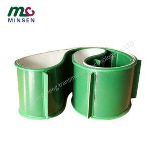 Factory Green PVC Skirt Edge Baffle Conveyor Belt Large Angle Lace Skirt Edge Baffle Lifting Conveyor Belt Dryer Belt