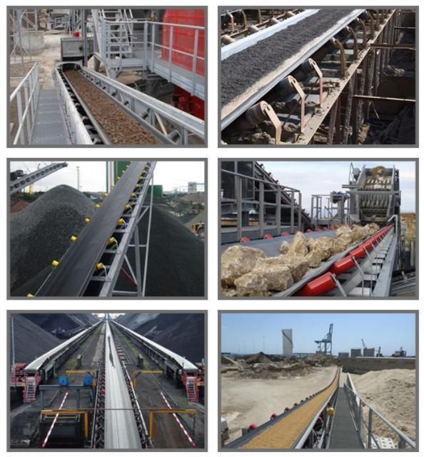 Rubber Conveyor Belt for Sand Mine Stone Crusher and Coal