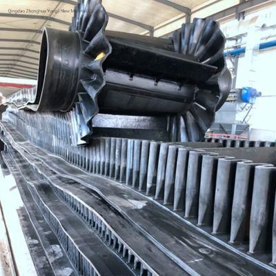 Cement Conveyor Equipment Used Sidewall Rubber Conveyor Belt