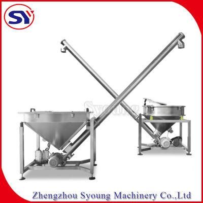 Helical Flexible Spiral Conveyor for Grain Flour Cereal