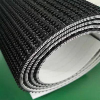 Trx Black PVC Rough Top Conveyor Belt Manufacturer