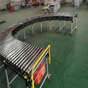 Assembly Line Steel Rollers Conveyor System for Factory Using