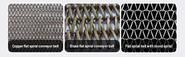 Food Industry Farm Stainless Steel Chain Wire Mesh Conveyor Belting Metal Conveyor Belt