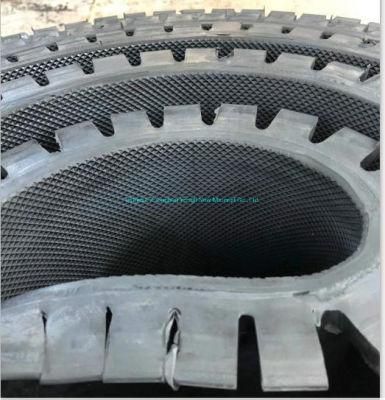 High Quality Endless Conveyor Belts with Collar and Guide for Feeder Use