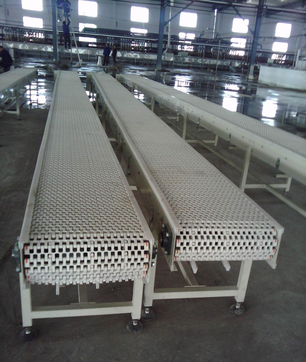 5935 Food Grade Can Food Conveyor Chain Flat Top Modular Belt