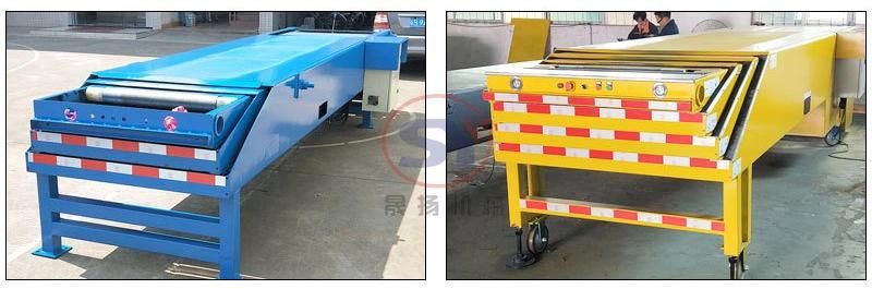 Automatic Multi Stage Foldable Telescopic Belt Conveyor for Bag Packages