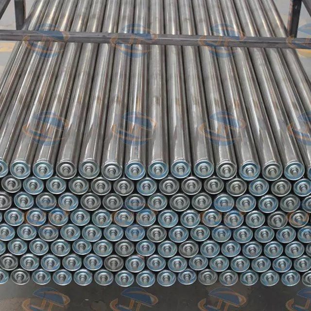 Non Power Steel/Ss/PVC Graivty Stright or Tapered Conveyor Roller