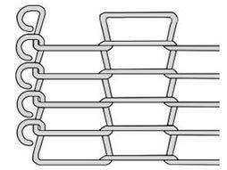 Stainless Steel Wire Rod Network Belts for Chocolate, Biscuits, Fish Baked