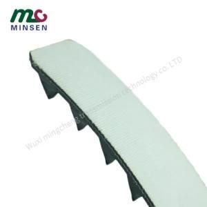 Factory Free Sample PVC Conveyor Belt for Ceramic/Marble/Grantie with Both Sides Saw Tooth